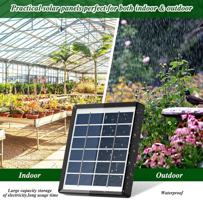 Solar Druppel Irrigatiesysteem - Automatische Plantenbewatering voor Tuin & Balkon (15 Potten)